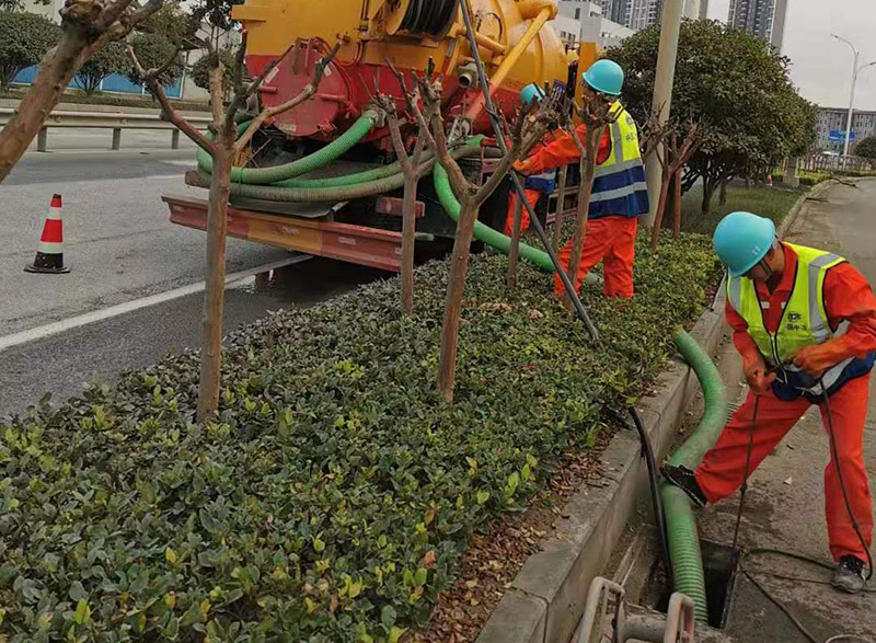 河东区街道市政管道清淤